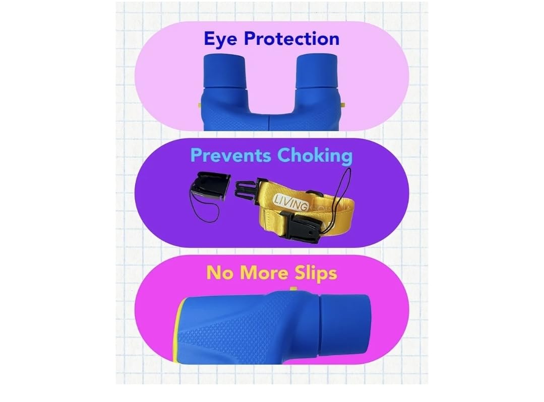 Toddler Kidnoculars — Focus-Free Binoculars - Blue