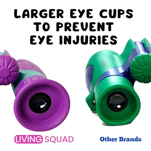 Kids Binoculars 8x21 — Explorer Set - Purple