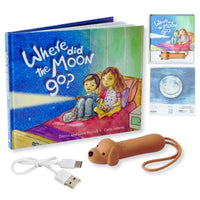 Where Did the Moon Go? book and flashlight set